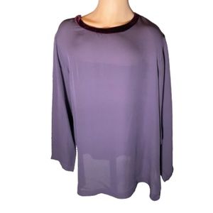 Women’s Loose Threads silk top Size S